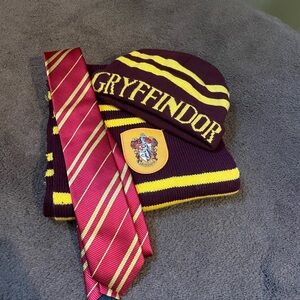Hermoine Granger or Harry Potter costume. Gryffindor Robe, scarf, tie and hat